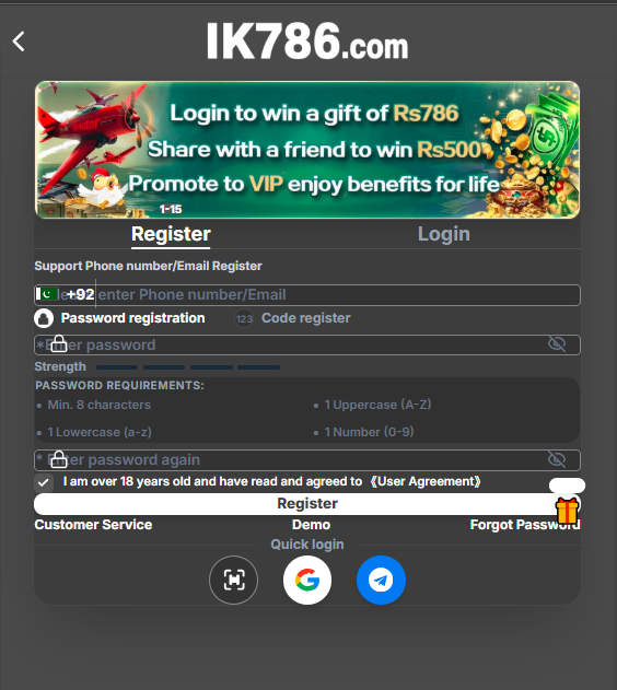 ik786 game