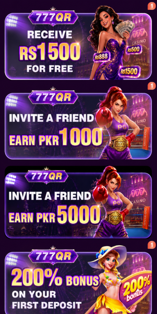 777QR Game Bonuses